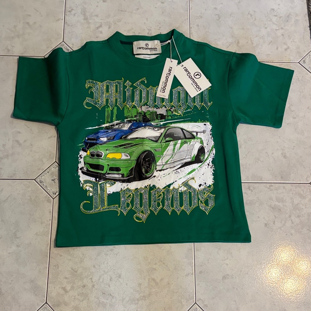 Rare Commons Co Green Magical Legends Tee One of a Kind.